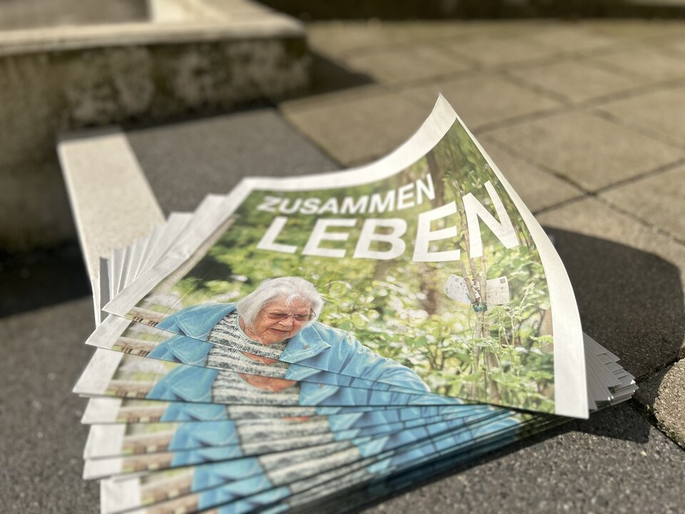 Mehrere Ausgaben der Zeitungsbeilage 2024